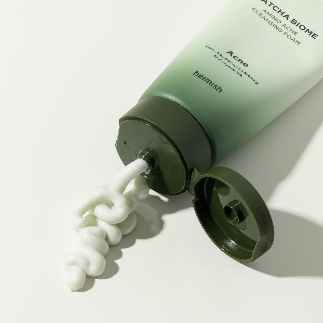 Matcha Biome Amino Acne Cleansing Foam 150ml, heimish heimish Cleansing Foam