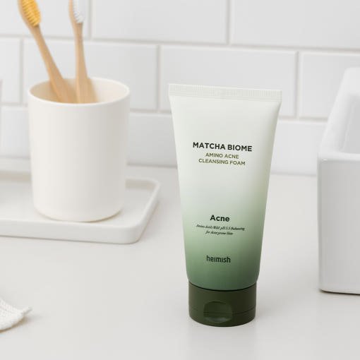 Matcha Biome Amino Acne Cleansing Foam 150ml, heimish heimish Cleansing Foam