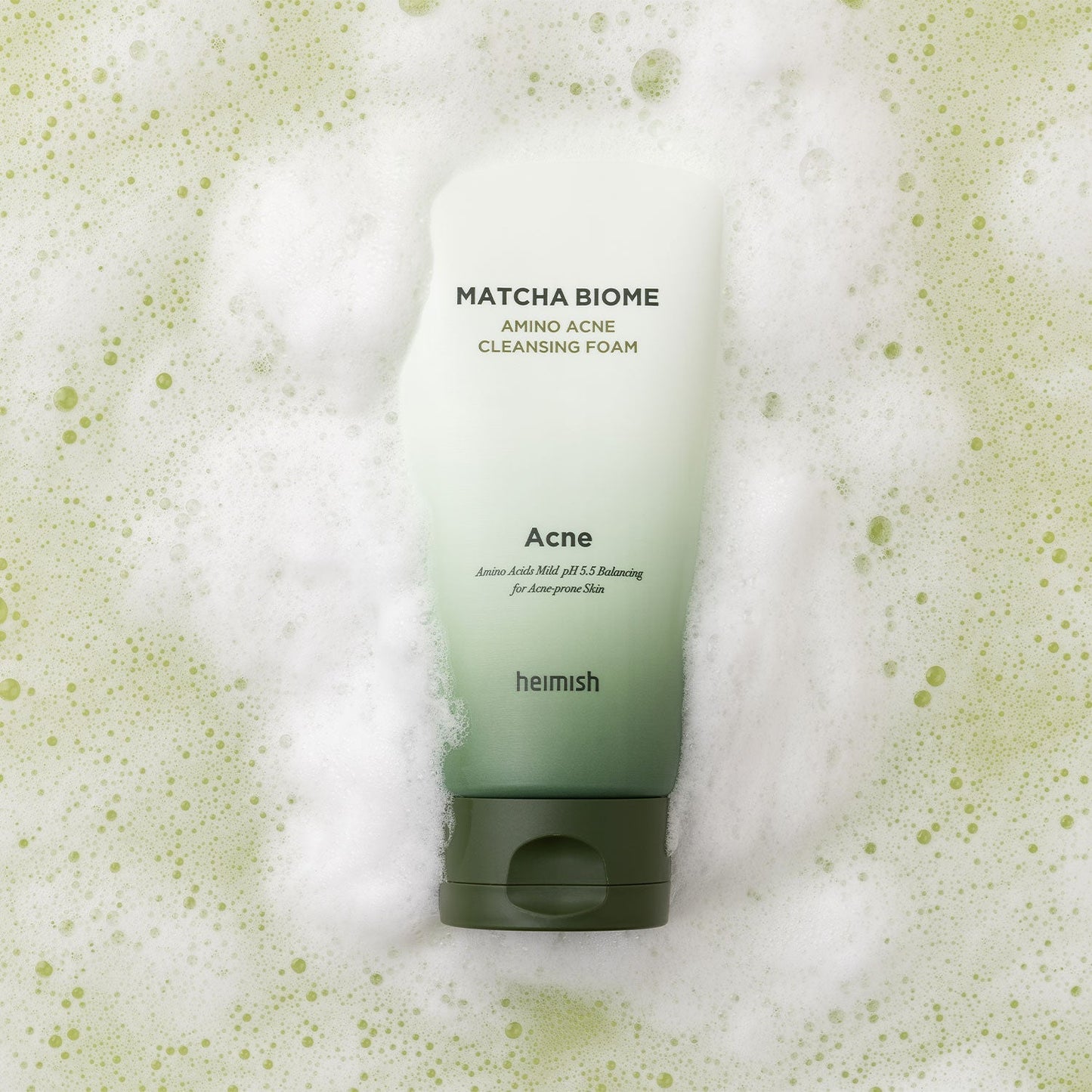 Matcha Biome Amino Acne Cleansing Foam 150ml, heimish heimish Cleansing Foam