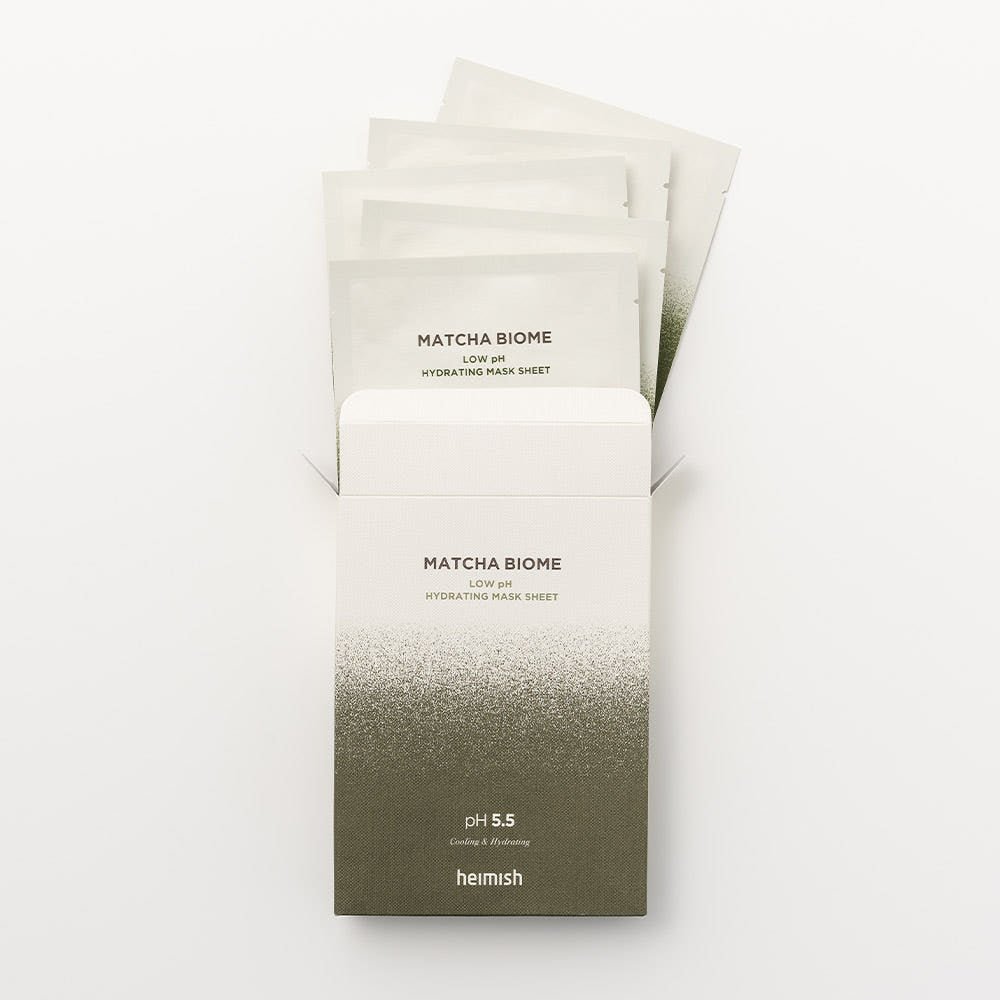 Matcha Biomet Low Ph Hydrating Mask Sheet 30ml X 5ea, heimish heimish Sheet Mask