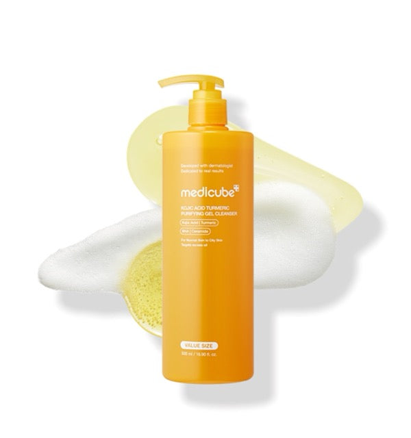 medicube Kojic Acid Turmeric Purifying Gel Cleanser 500ml medicube Cleansing Gel