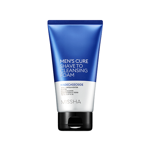 Men's Cure Shave To Cleansing Foam 150ml, Missha Missha Cleansing Foam for Men
