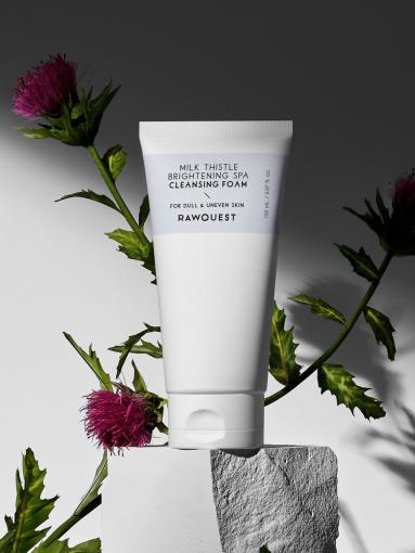 Milk Thistle Brightening SPA Cleansing Foam 150ml, RAWQUEST RAWQUEST Cleansing Foam