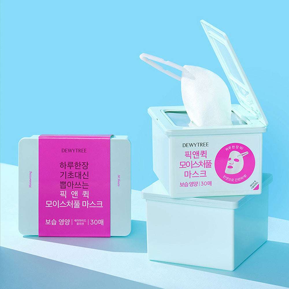 Moisture Full Mask 30ea, DEWYTREE DEWYTREE Sheet Mask