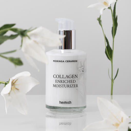 Moringa Ceramide Collagen Enriched Moisturizer 120ml, heimish heimish Face Cream