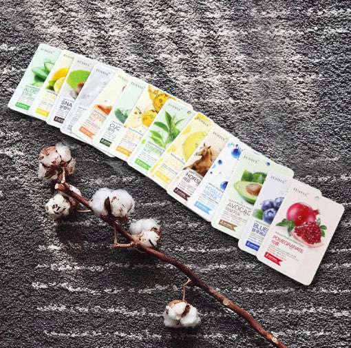 Natural Sheet Mask Pack 22ml*10ea (14-types), EUNYUL EUNYUL Sheet Mask