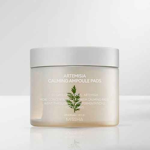 New Artemisia Pack Calming AMPOULE PADS 50ea, Missha Missha Hydrating Toner