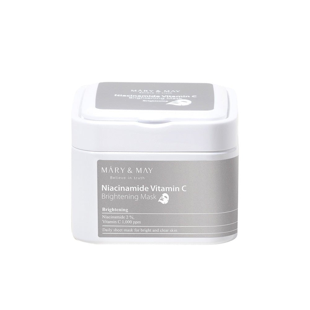 Niacinamide Vitamin C Brightening Mask 400g (30ea), MARY & MAY MARY & MAY Facial Mask