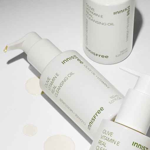 Olive Vitamin E Real Cleansing Oil 150ml, Innisfree Innisfree Cleansing Oil