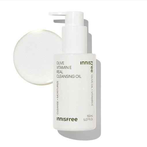 Olive Vitamin E Real Cleansing Oil 150ml, Innisfree Innisfree Cleansing Oil