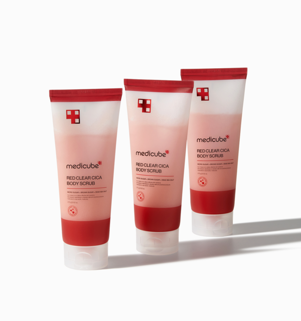 Red Clear Cica Body Scrub 200ml, medicube medicube Body Scrub