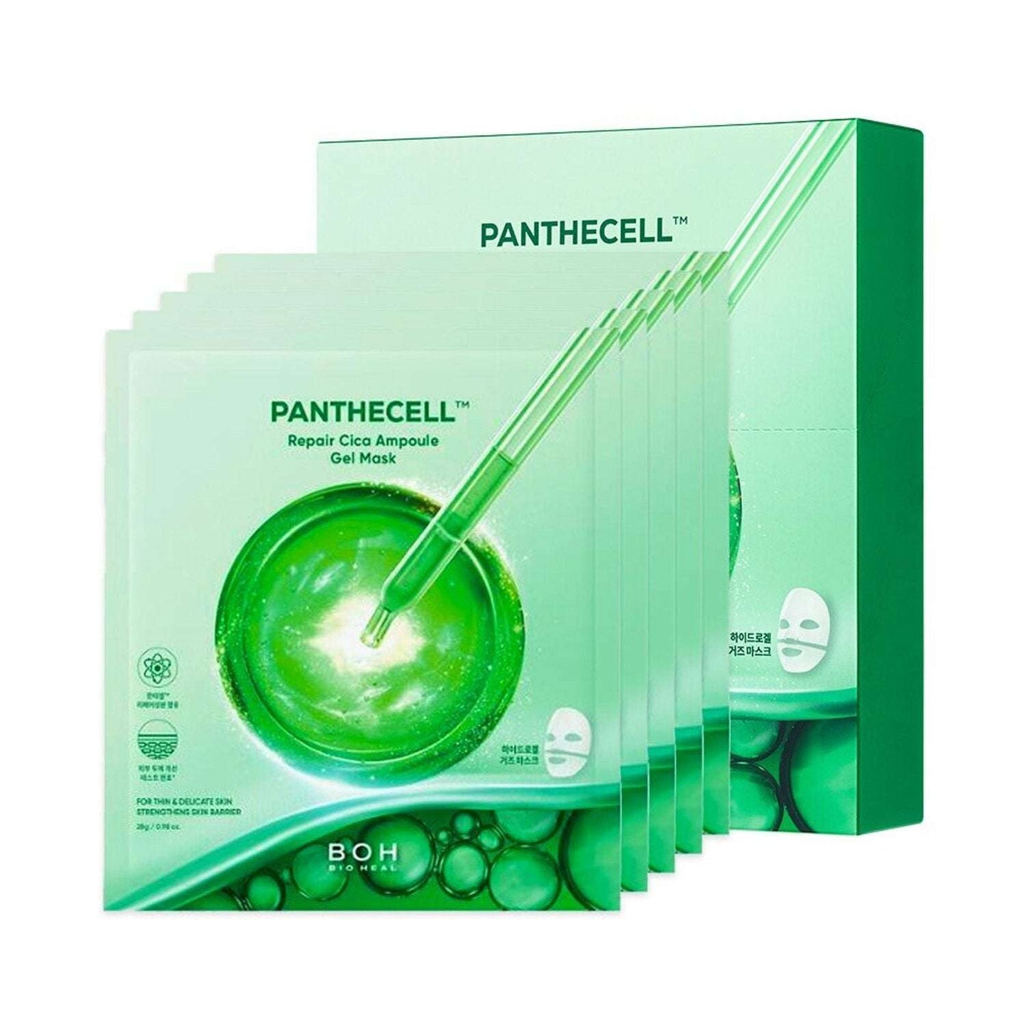 Panthecell Repair Cica Ampoule Gel Mask Sheet 5P, BIO HEAL BOH BIO HEAL BOH Jelly Sheet Mask