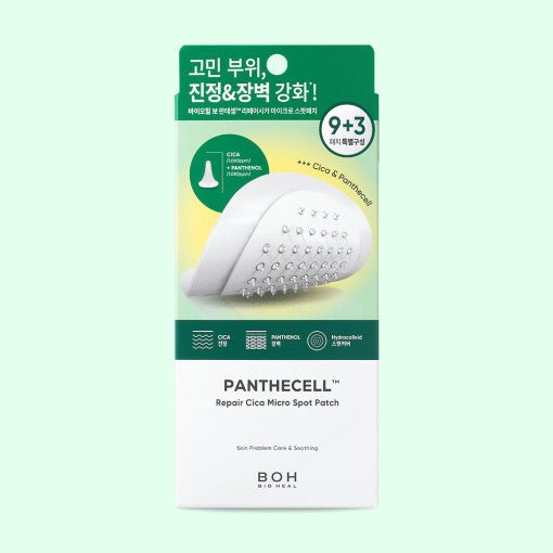 Panthecell Repair Cica Micro Spot Patch 9+3 Sheets, BIO HEAL BOH BIO HEAL BOH Patch