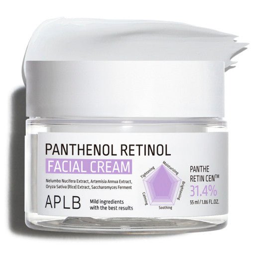 Panthenol Retinol Facial Cream 55ml, APLB APLB Cream