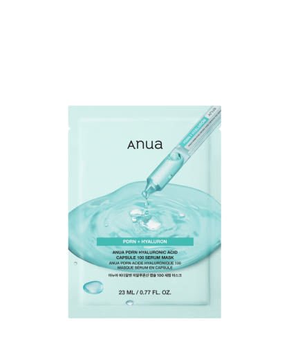 PDRN Hyaluronic Acid Capsule 100 Serum Mask Sheet 23ml*10ea, Anua Anua Sheet Mask