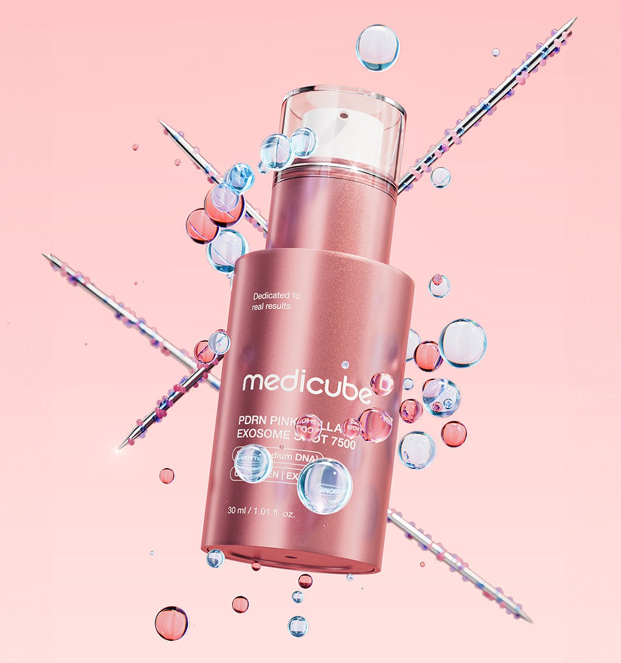 PDRN Pink Collagen Exosome Shot 7500 30ml, medicube medicube Hydrating Serums