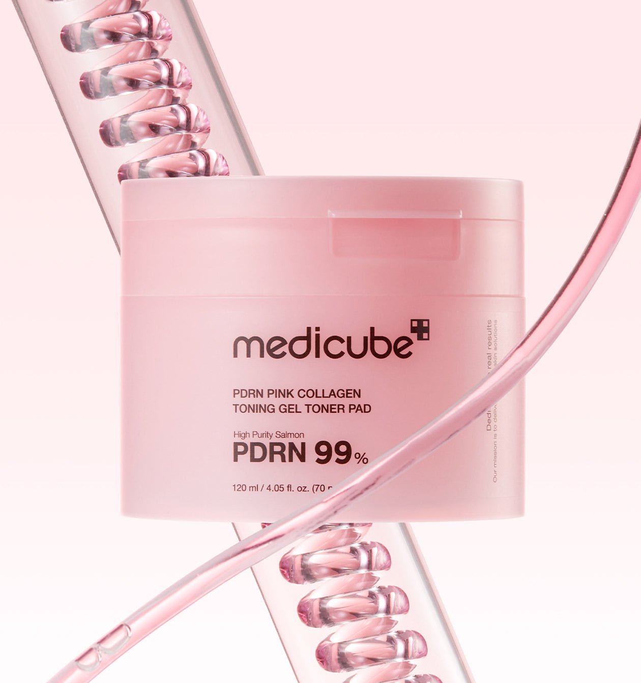 PDRN Pink Collagen Gel Toner Pad 120ml/70pads, medicube medicube Hydrating Toner