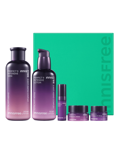 Perfect 9 Intensive Skincare Set, Innisfree Innisfree Skincare Set