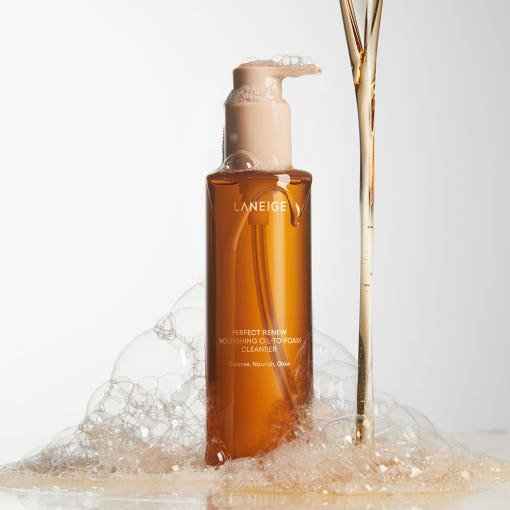 Perfect Renew Nourishing Oil-To-Foam Cleanser 200ml, Laneige Laneige Cleansing Oil