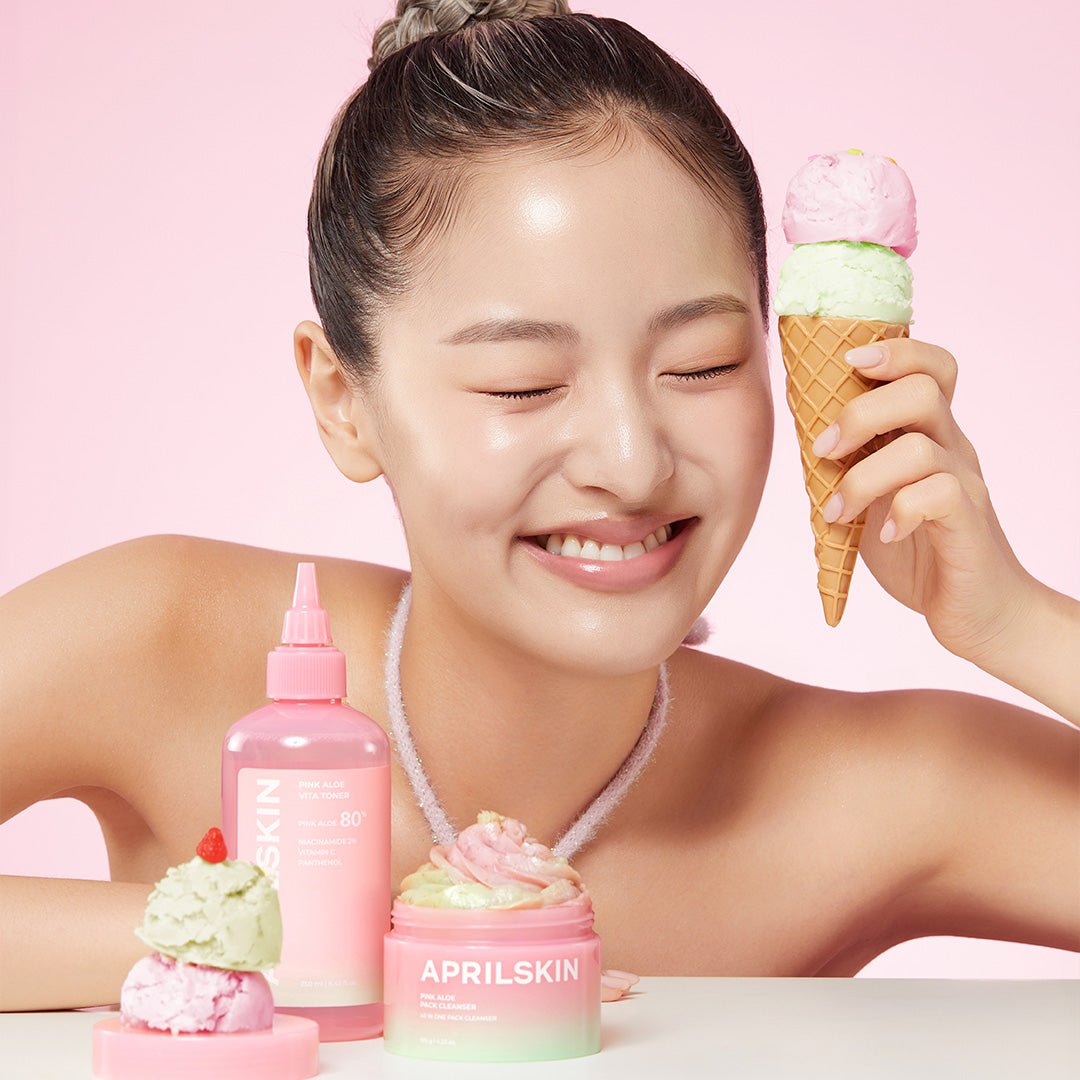 Pink Aloe Mask-to-Foam Soothing Cleanser 120g, APRILSKIN APRILSKIN Cleanser