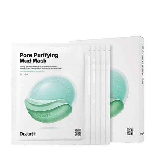 PORE REMEDY PURIFYING MUD MASK 13g X 5ea, Dr.Jart+ Dr.Jart+ Sheet Mask