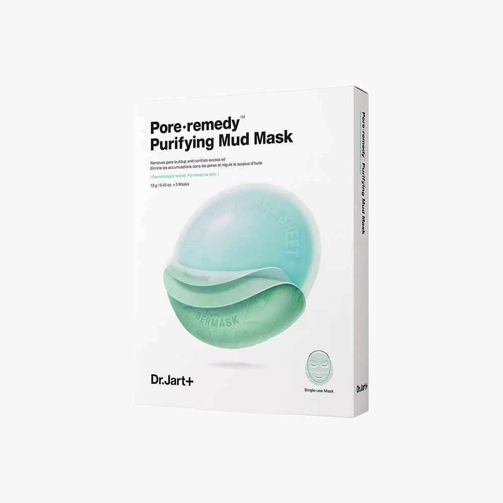 Pore·remedy Purifying Mud Face Mask 13g X 5ea, Dr.Jart+ Dr.Jart+ Mud Mask