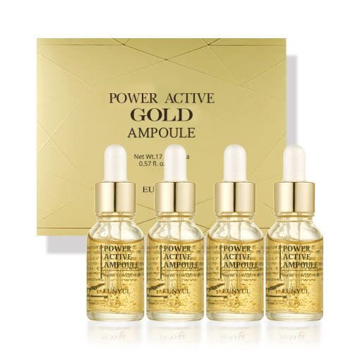 Power Repair Gold Ampoule set (17ml x 4ea), EUNYUL EUNYUL Skincare Set
