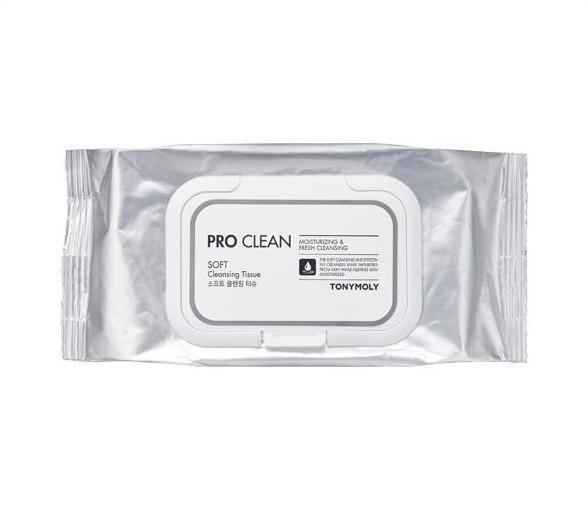 Pro Clean Soft Cleansing Tissue 50ea, TONYMOLY TONYMOLY Cleansing Tissue