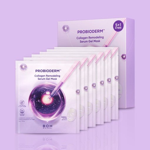 PROBIODERM Collagen Remodeling Serum Gel Mask (34g X 6ea), BIO HEAL BOH BIO HEAL BOH Sheet Mask
