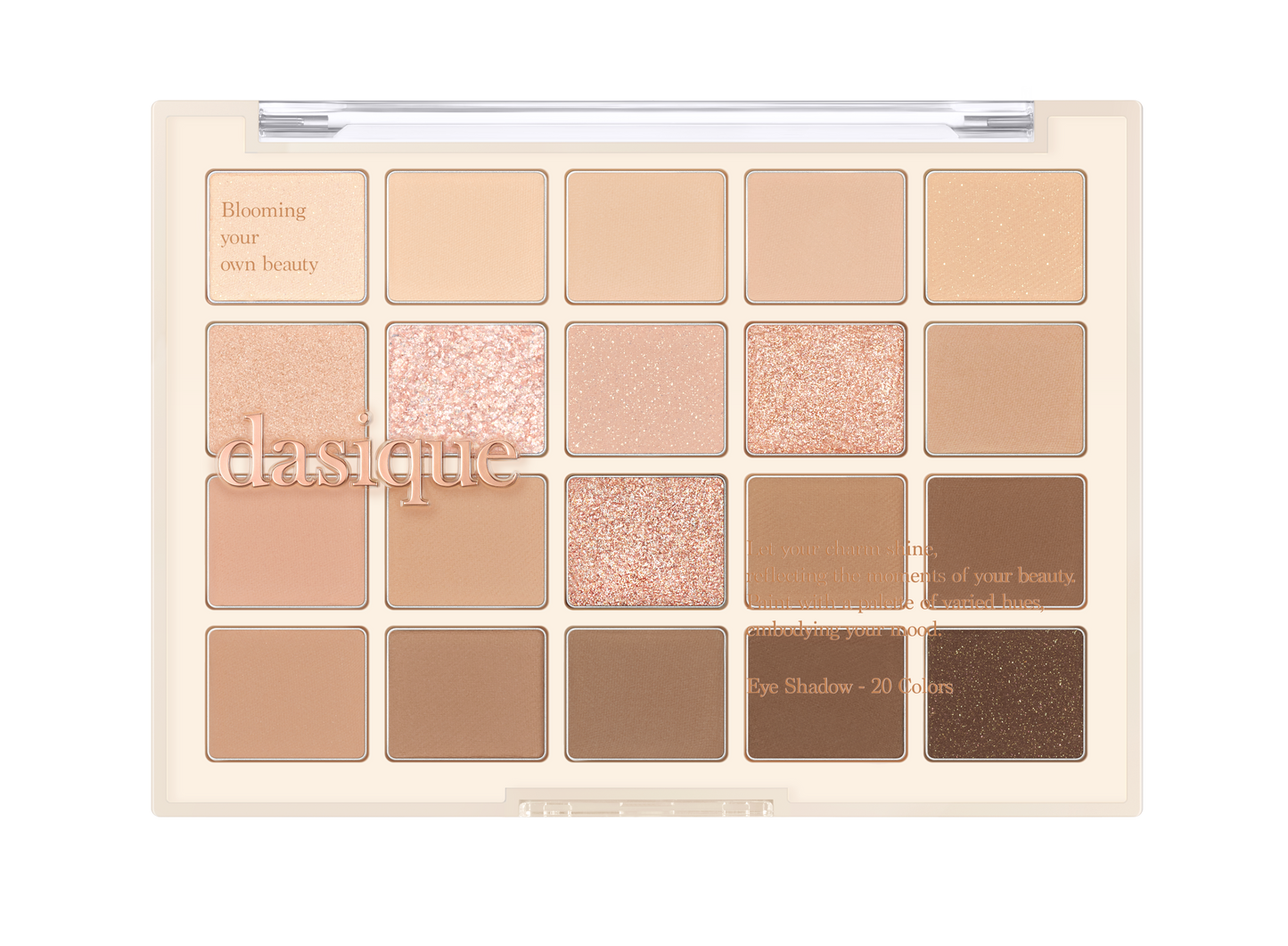 Mood Shadow Palette - #01 Warm Basic, dasique-1