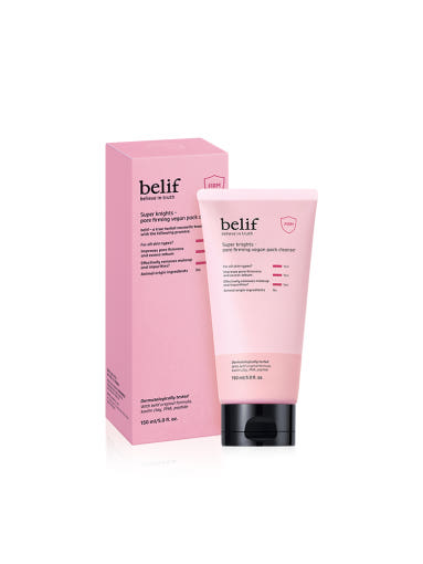 belif Super Knights Pore Firming Vegan Pack Cleanser 150ml belif Cleanser