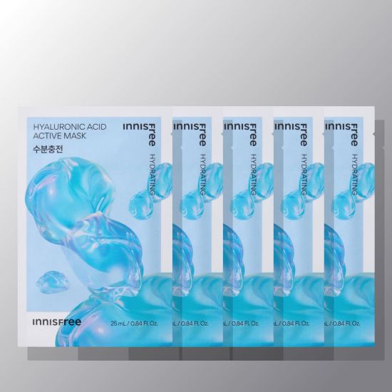 innisfree Hyaluronic Acid Active Mask 25ml X 5ea innisfree Sheet masks