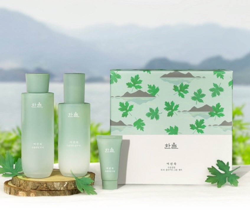 Pure Artemisia Calming Balancing Set, HANYUL HANYUL Skincare Set
