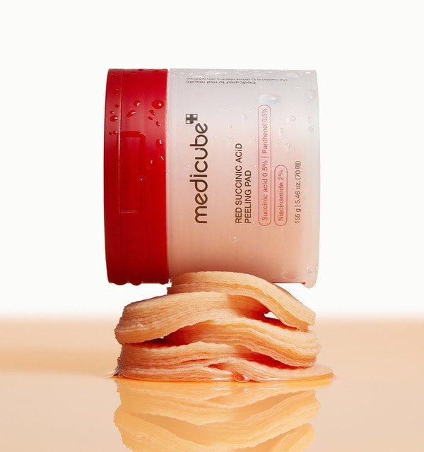 Red Succinic Acid Peeling Pad 155g/70pads, medicube medicube Peeling Pad