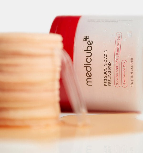 Red Succinic Acid Peeling Pad 155g/70pads, medicube medicube Peeling Pad