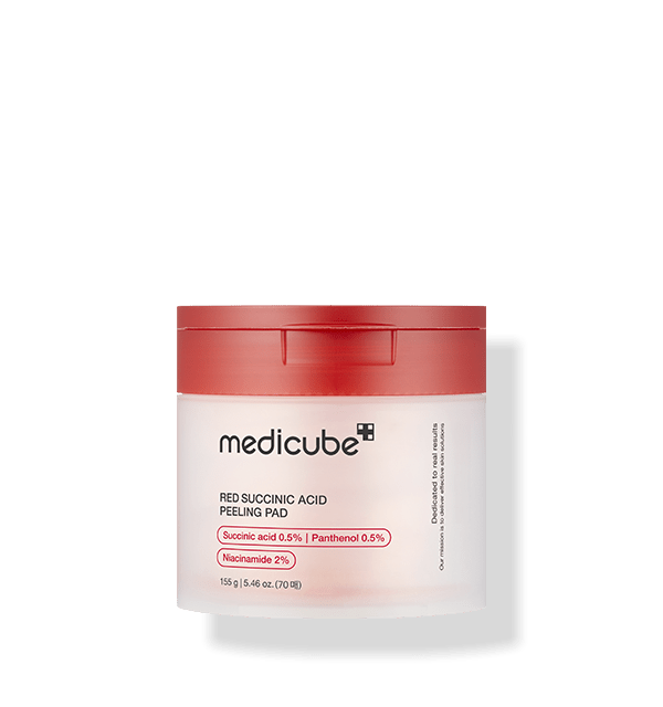 Red Succinic Acid Peeling Pad 155g/70pads, medicube medicube Peeling Pad