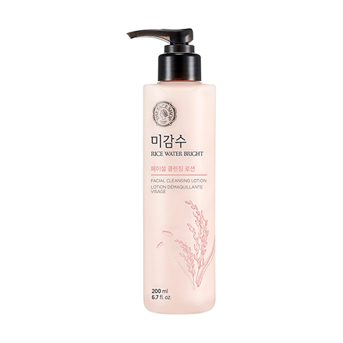 RICE Rice Water Bright Cleansing Lotion 200ml, THE FACE SHOP THE FACE SHOP Cleansing Milk & Gel