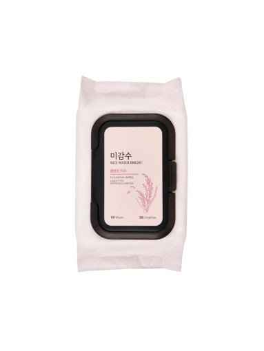 Rice Water Bright Cleansing Wipes 50 Sheets, THE FACE SHOP THE FACE SHOP Cleansing Tissue