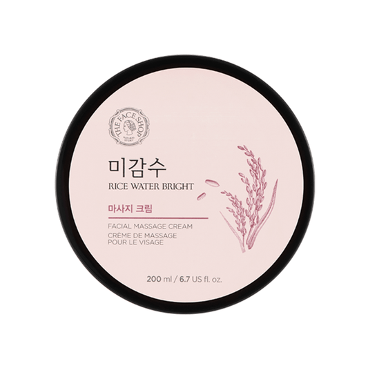 Rice Water Bright Facial Massage Cream 200ml, THE FACE SHOP THE FACE SHOP Face Cream