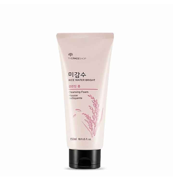 Rice Water Bright Foaming Cleanser 150ml, THE FACE SHOP THE FACE SHOP Cleansing Foam