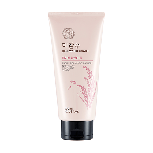 Rice Water Bright Foaming Cleanser 300ml, THE FACE SHOP THE FACE SHOP Cleansing Foam