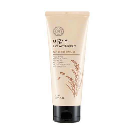 Rice Water Bright Rice Bran Foaming Cleanser 150ml, THE FACE SHOP THE FACE SHOP Cleansing Foam