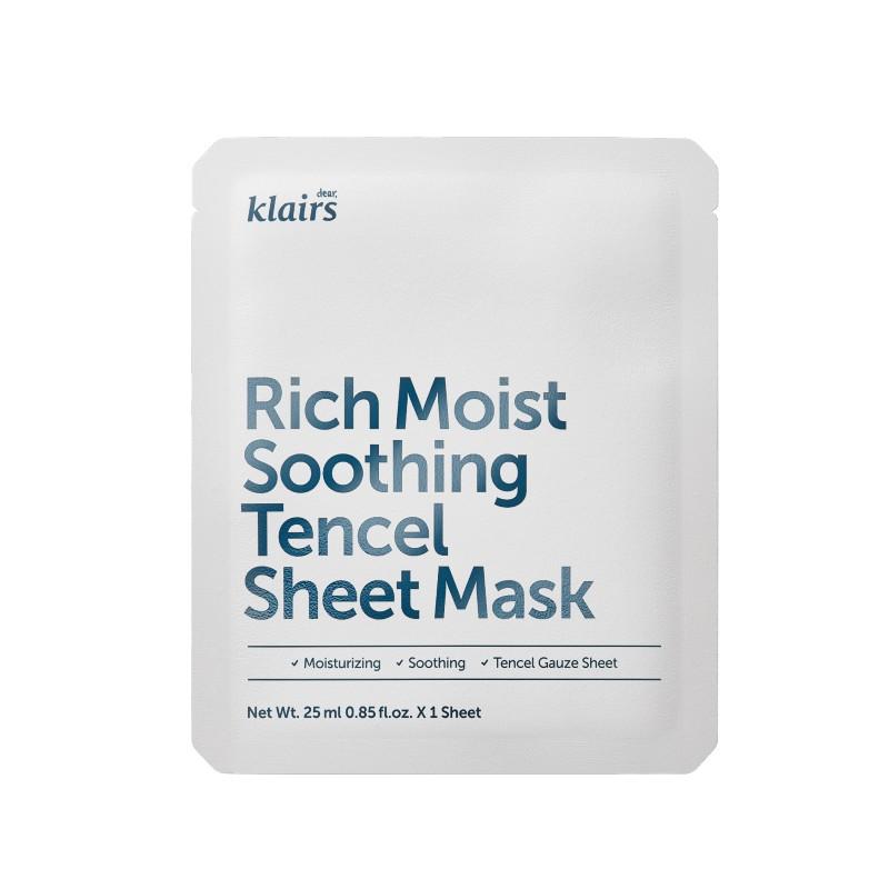 Rich Moist Soothing Tencel Sheet Mask 25ml, KLAIRS KLAIRS Sheet Mask