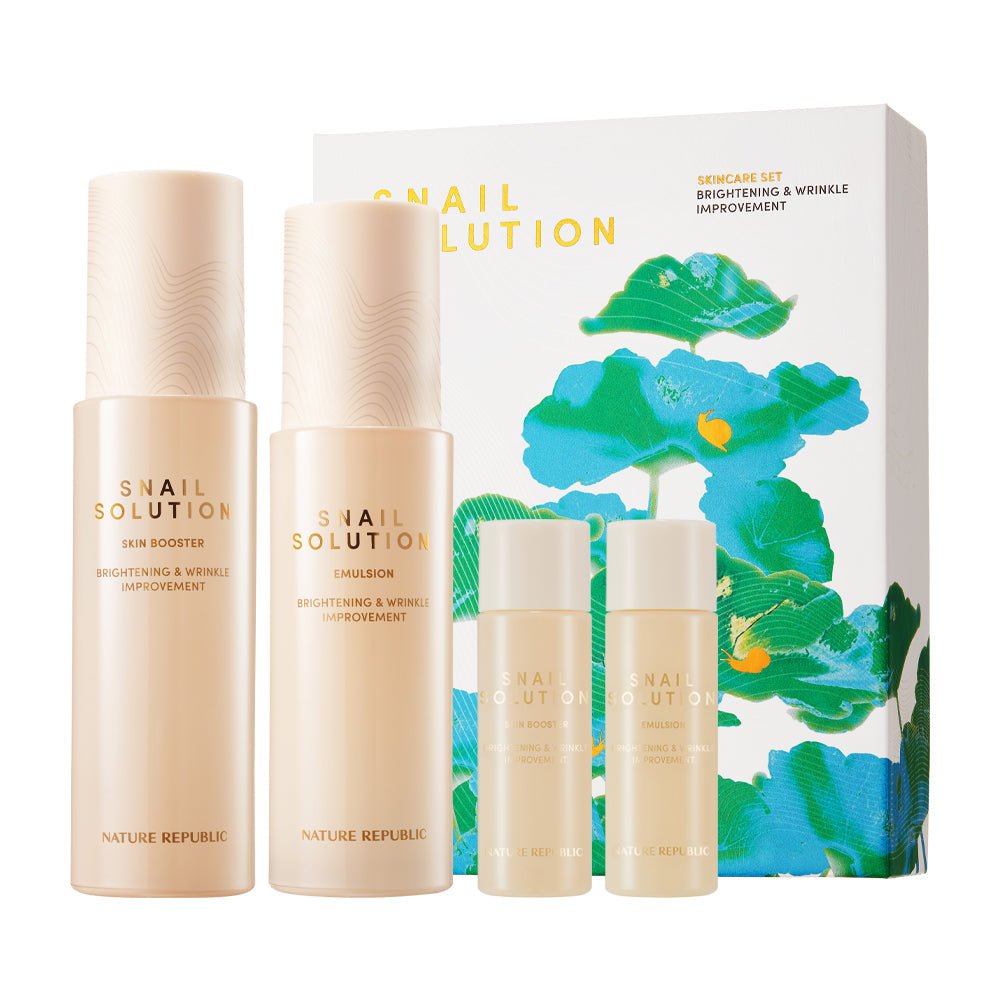 Snail Solution Skin Care Set, NATURE REPUBLIC NATURE REPUBLIC Skincare Set