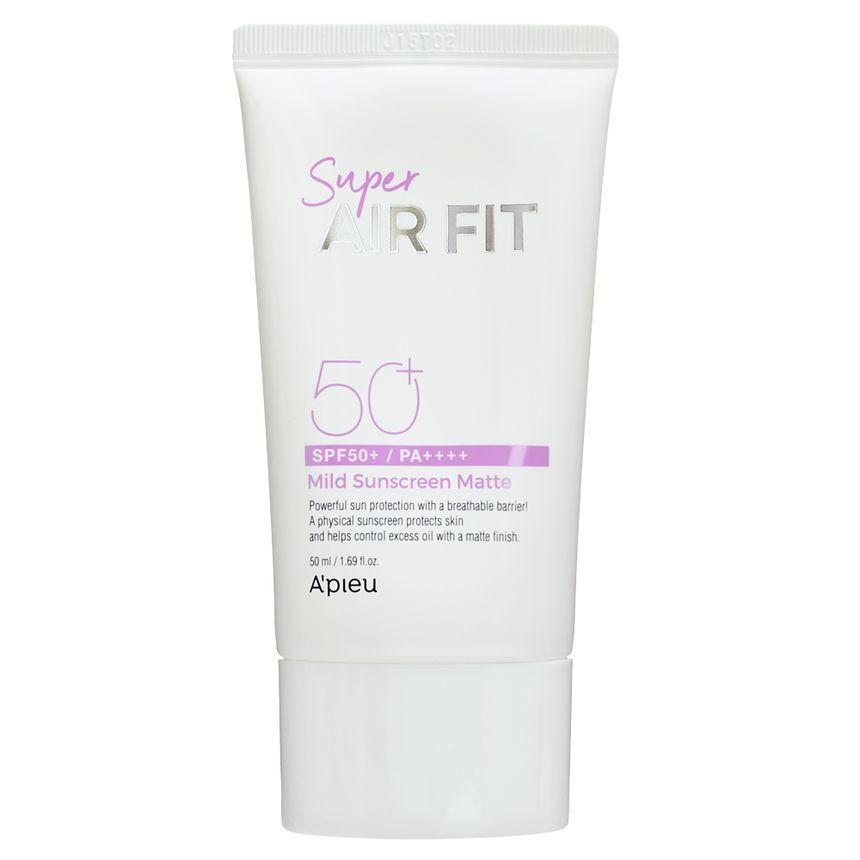 Super Air Fit Mild Sunscreen Matte EX SPF50+ PA++++ 50ml, A'pieu A'pieu Sunscreen