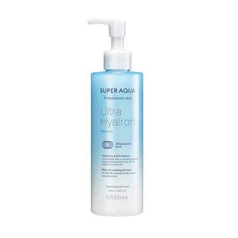 Super Aqua Ultra Hyalron Mild Peel 250ml, Missha Missha Peeling Gel