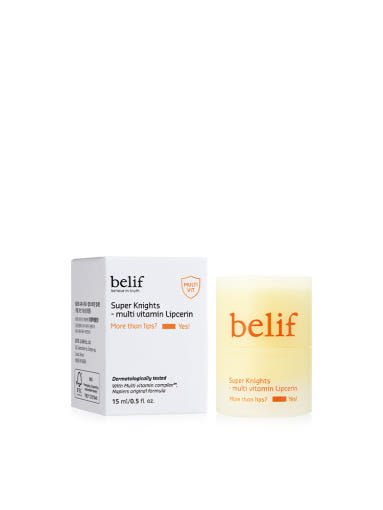 Super Knights Multi Vitamin Lipcerin 15ml, Belif Belif Lip Balm