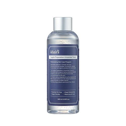 Supple Preparation Unscented Toner 180ml, KLAIRS KLAIRS Hydrating Toner