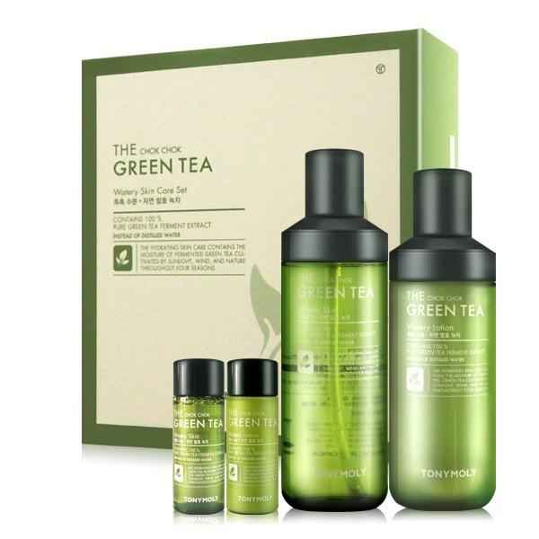 The Chok Chok Green Tea Watery Skin care Set, TONYMOLY TONYMOLY Skincare Set