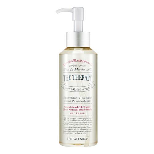 THE THERAPY Serum Infused Oil Cleanser 225ml, THE FACE SHOP THE FACE SHOP CLEANSING OIL